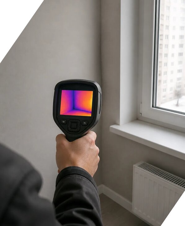 Тепловизионное обследование квартиры в Ленинске-Кузнецком от 4088 р. | ЭкспертизаРоссия